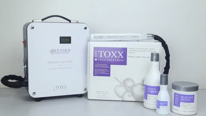  криотерапия и косметика Hair Toxx