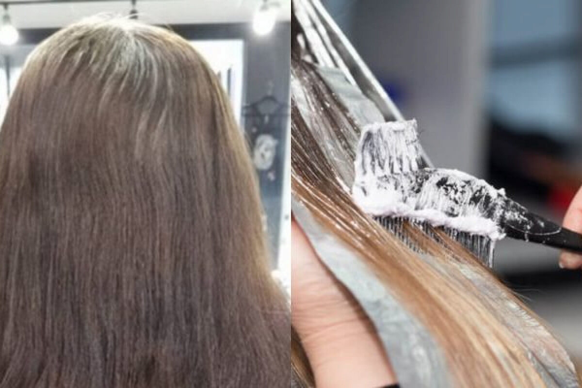 Как правильно покрасить седые волосы в домашних условиях пошагово с фото
